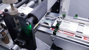 Produção de rótulos booklet