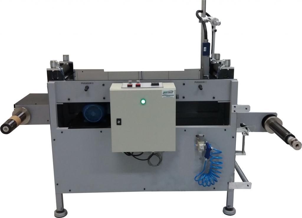 Rebobinadeira automática industrial